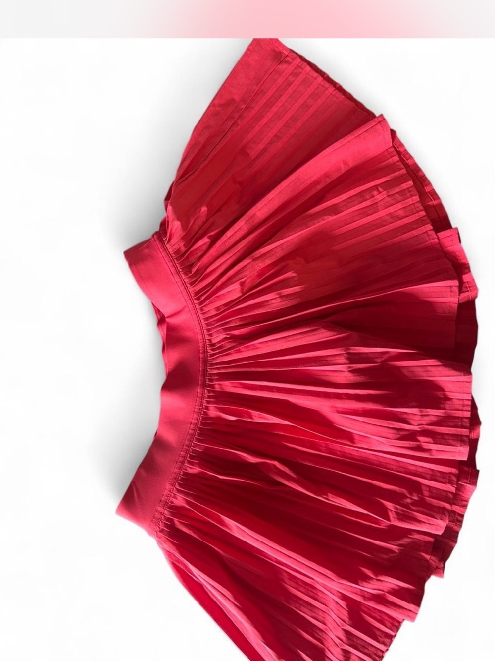 lululemon athletica Hot Pink Pleated Skater Skirt